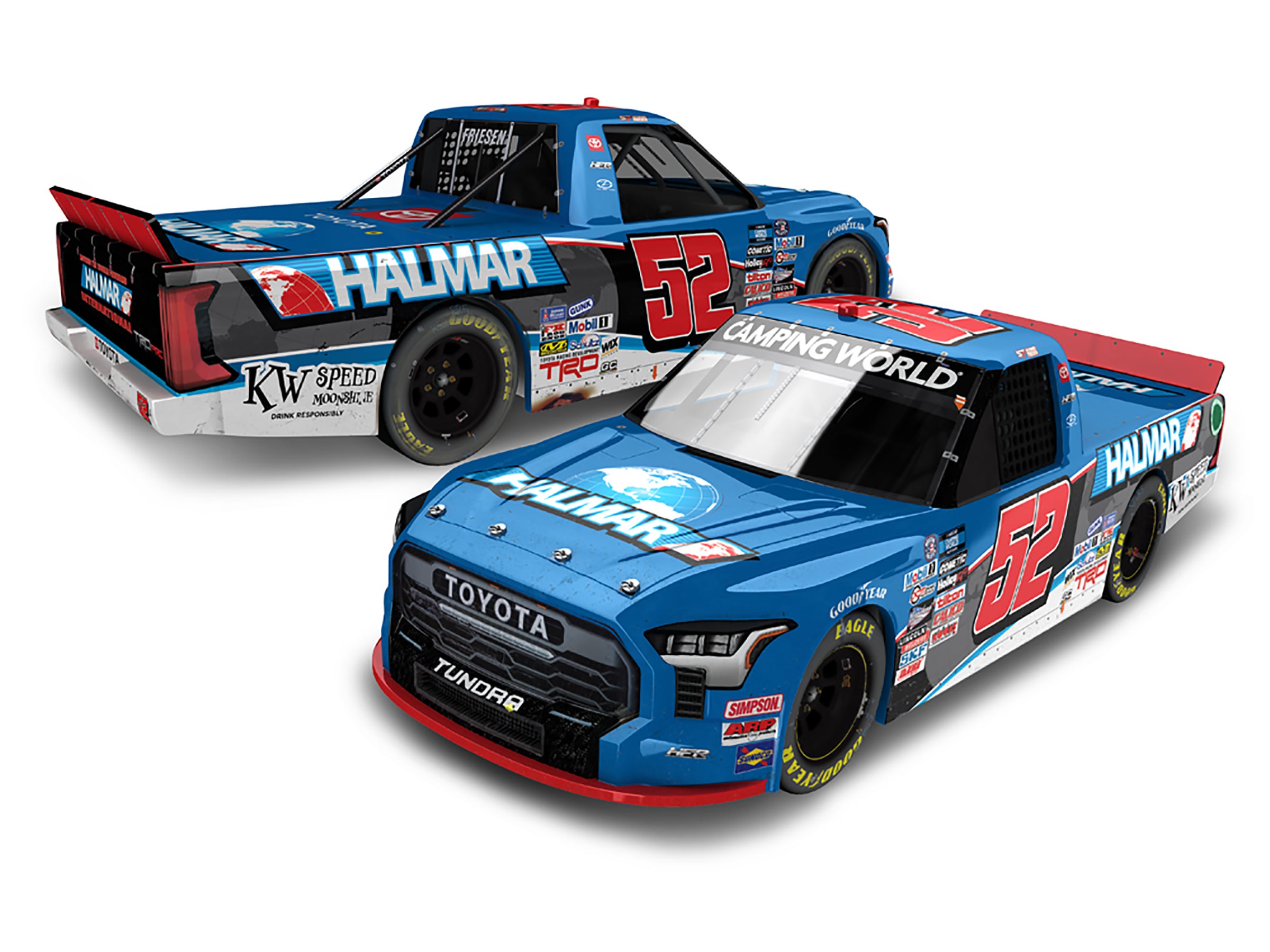 Stewart Friesen's 2022 Texas Win Diecast 164 ( NOTAUTOGRAPHED) Matchbox